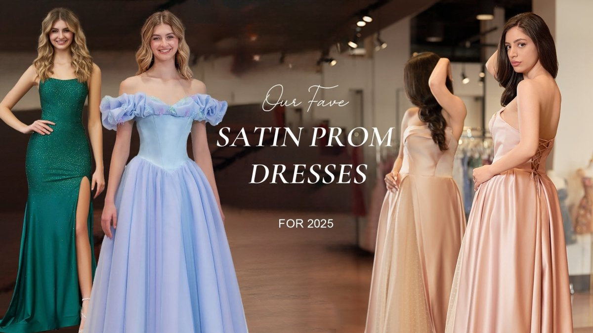 Our Fave Satin Prom Dresses for 2025 - KissProm