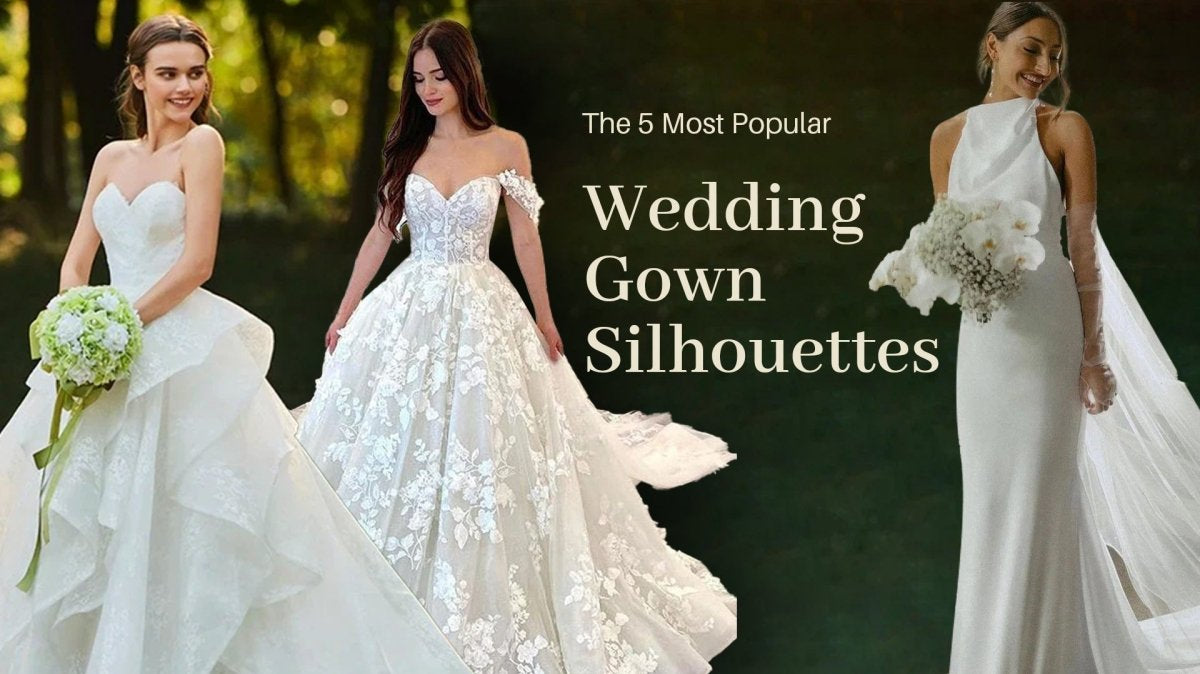 The 5 Most Popular Wedding Gown Silhouettes - KissProm
