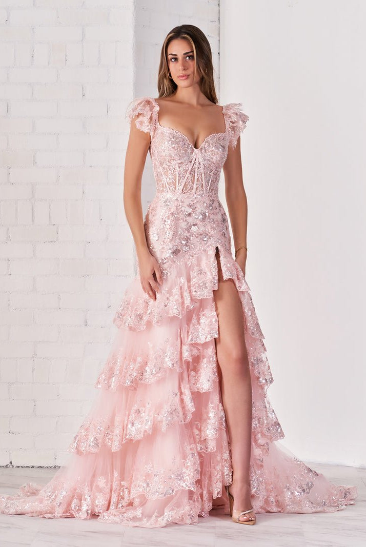 Kennedy | Sheath Off the Shoulder Long Prom Dress (Lace-up Back)