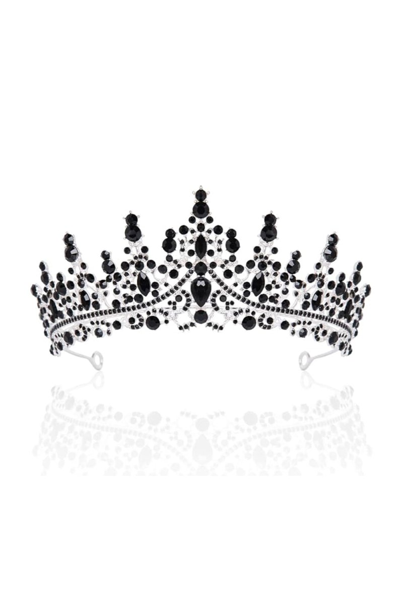 Black Crown Halloween Crown for Women - KissProm
