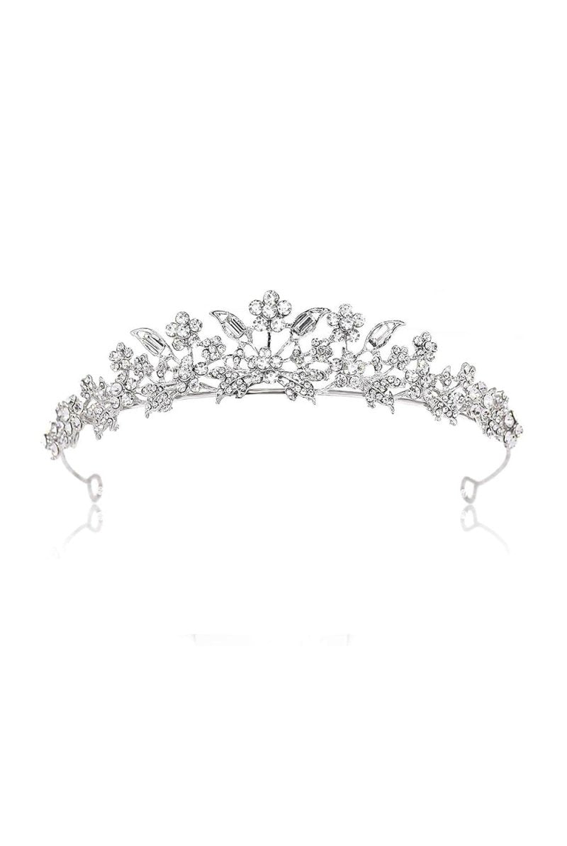 Rhinestone Crystal Tiaras and Crowns Headband For Women - KissProm