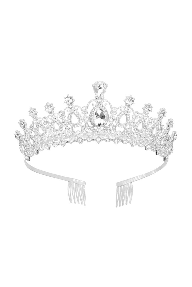 Sliver Tiara and Crown for Women - KissProm