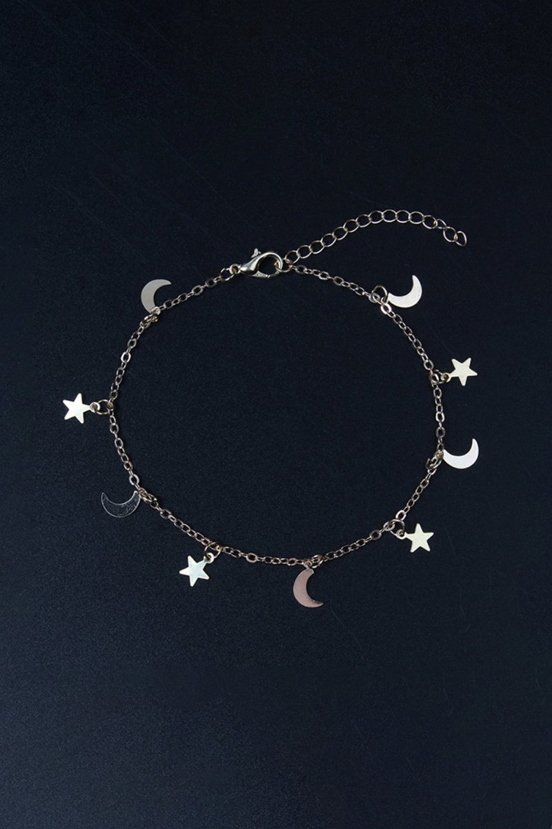 Boho Star Moon Gold Crescent Bracelets - KissProm