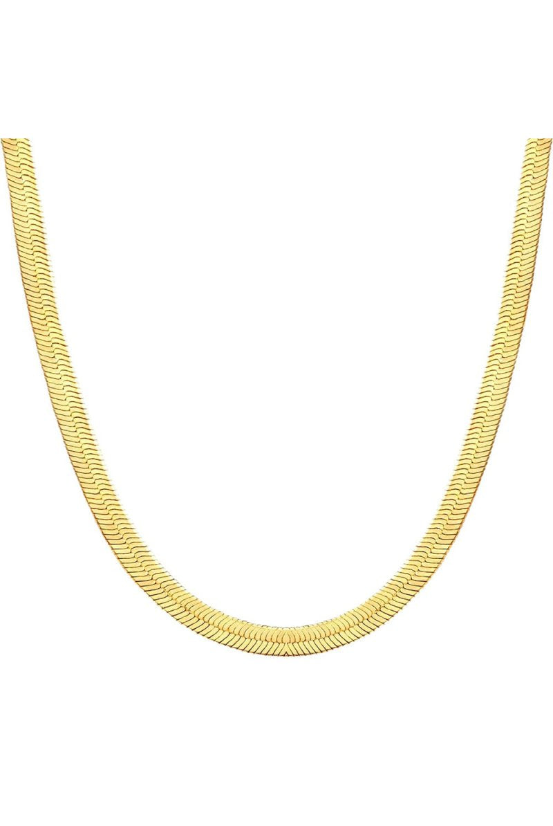 Thin Layered Snake Chain Necklace - KissProm