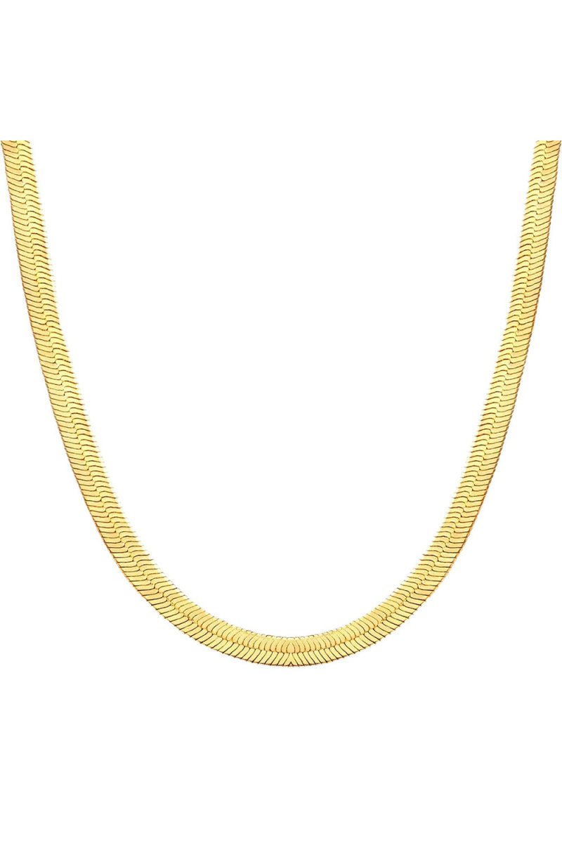 Thin Layered Snake Chain Necklace - KissProm