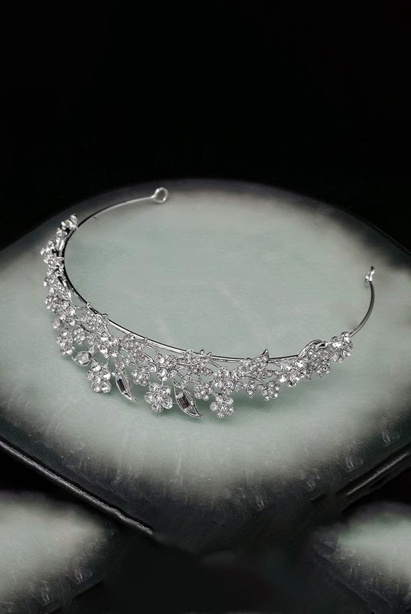 Rhinestone Crystal Tiaras and Crowns Headband For Women - KissProm