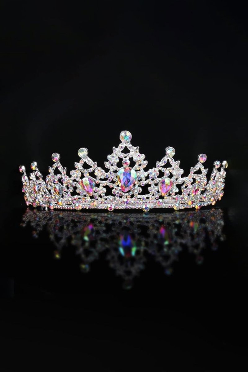 Queen Rhinestone Shiny Tiara - KissProm