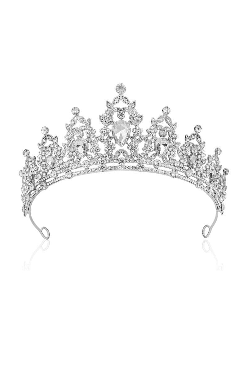 Silver Tiara Crowns - KissProm