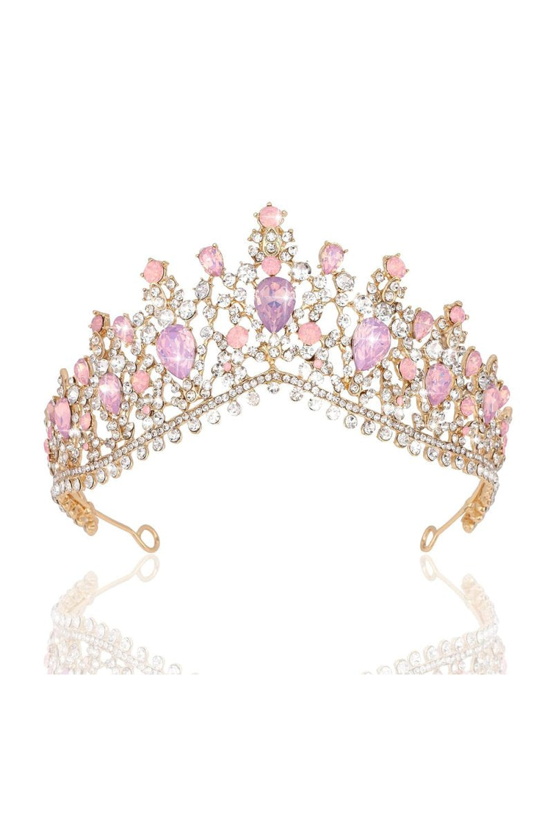 Pink Crown Tiaras for Women