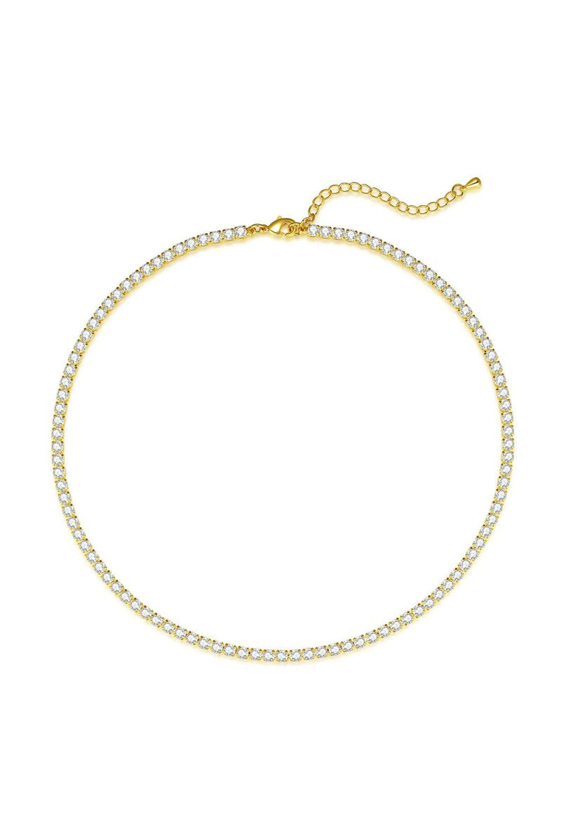 Rhinestone Choker Necklace