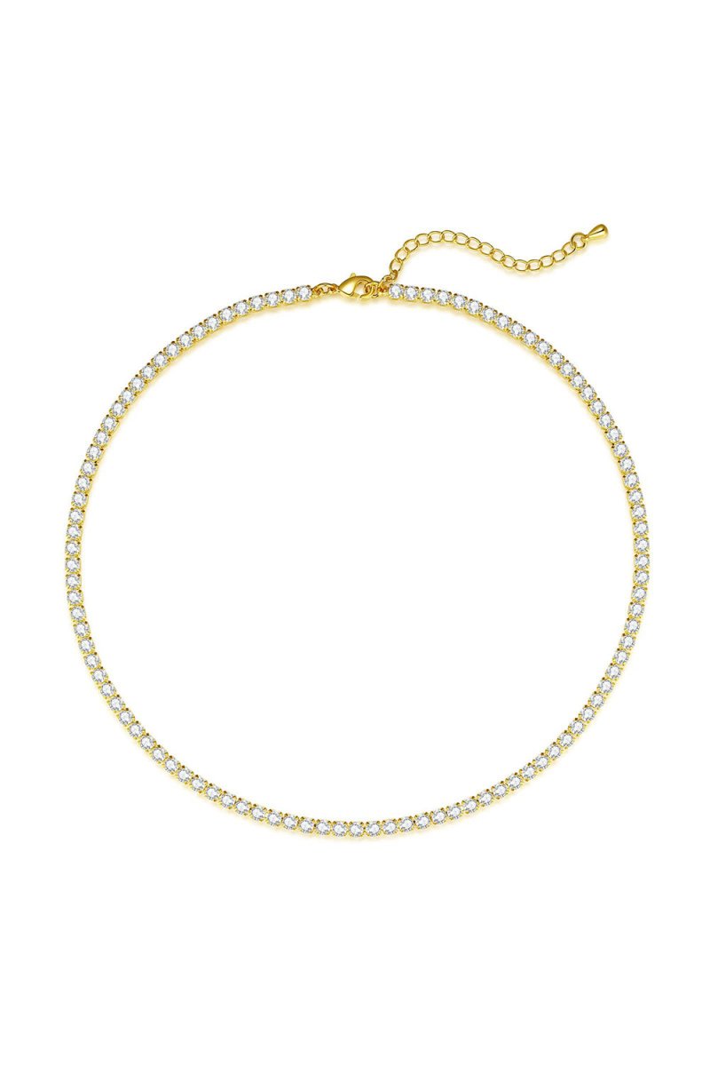 Rhinestone Choker Necklace