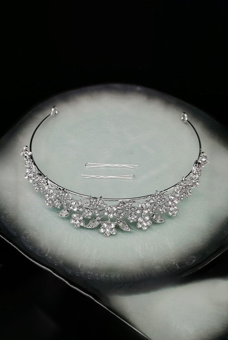 Rhinestone Crystal Tiaras and Crowns Headband For Women - KissProm