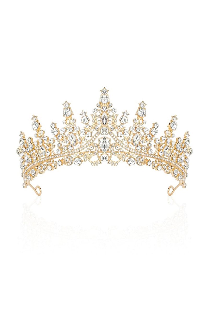 Gold Tiara for Women - KissProm
