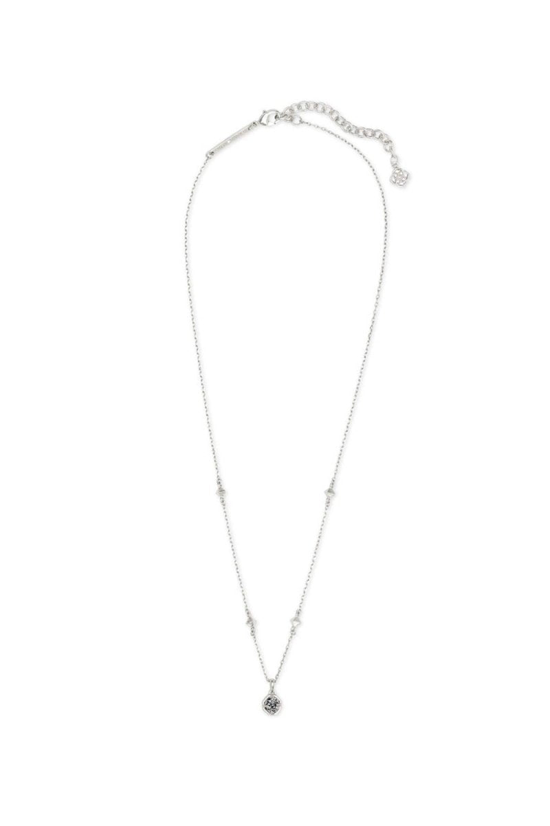 Gold Crystal Pendant Necklace