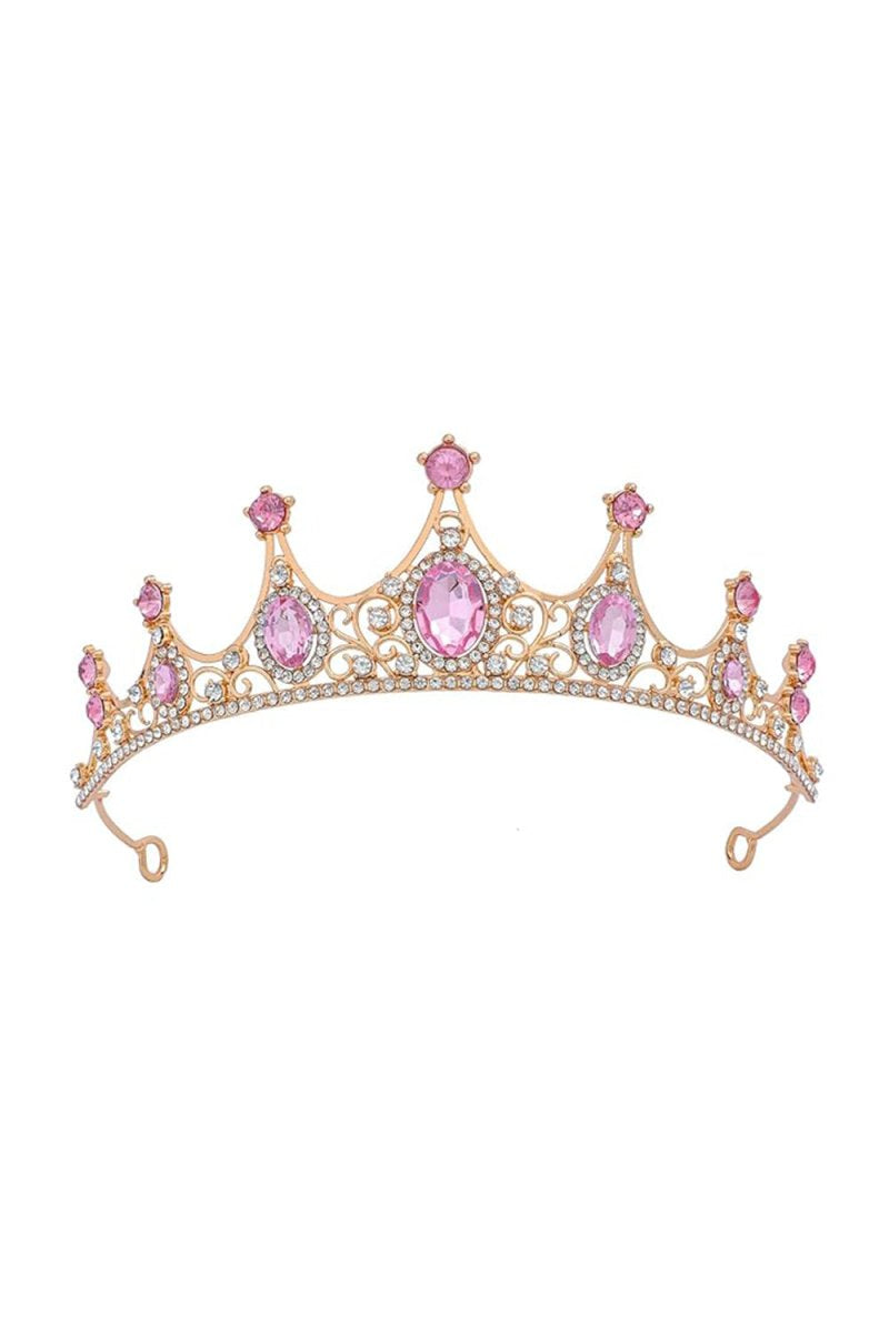 Crystal Tiaras Birthday Crown for Women - KissProm