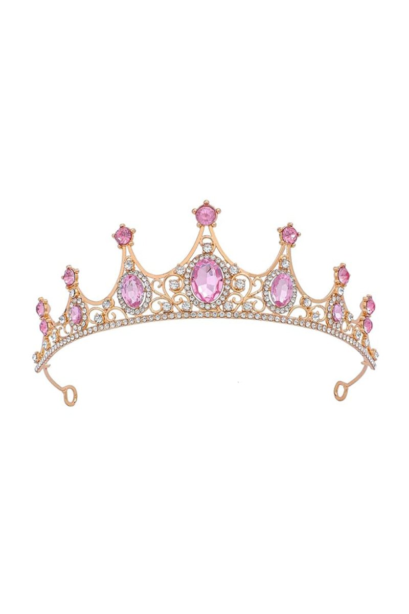 Crystal Tiaras Birthday Crown for Women - KissProm
