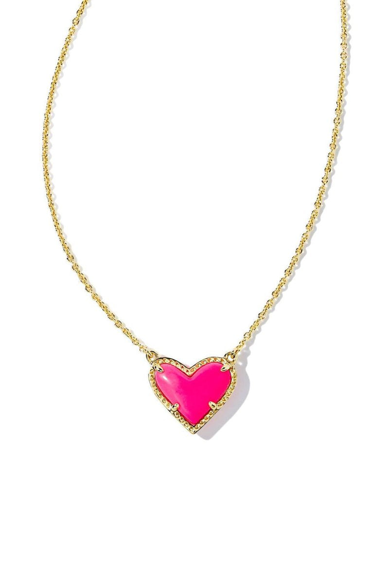 Heart Pendant Adjustable Clavicle Necklace - KissProm