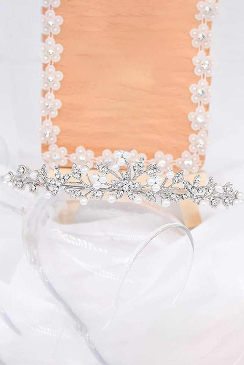 Rhinestone Crystal Tiaras and Crowns Headband For Women - KissProm