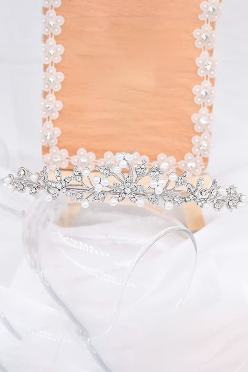 Rhinestone Crystal Tiaras and Crowns Headband For Women - KissProm