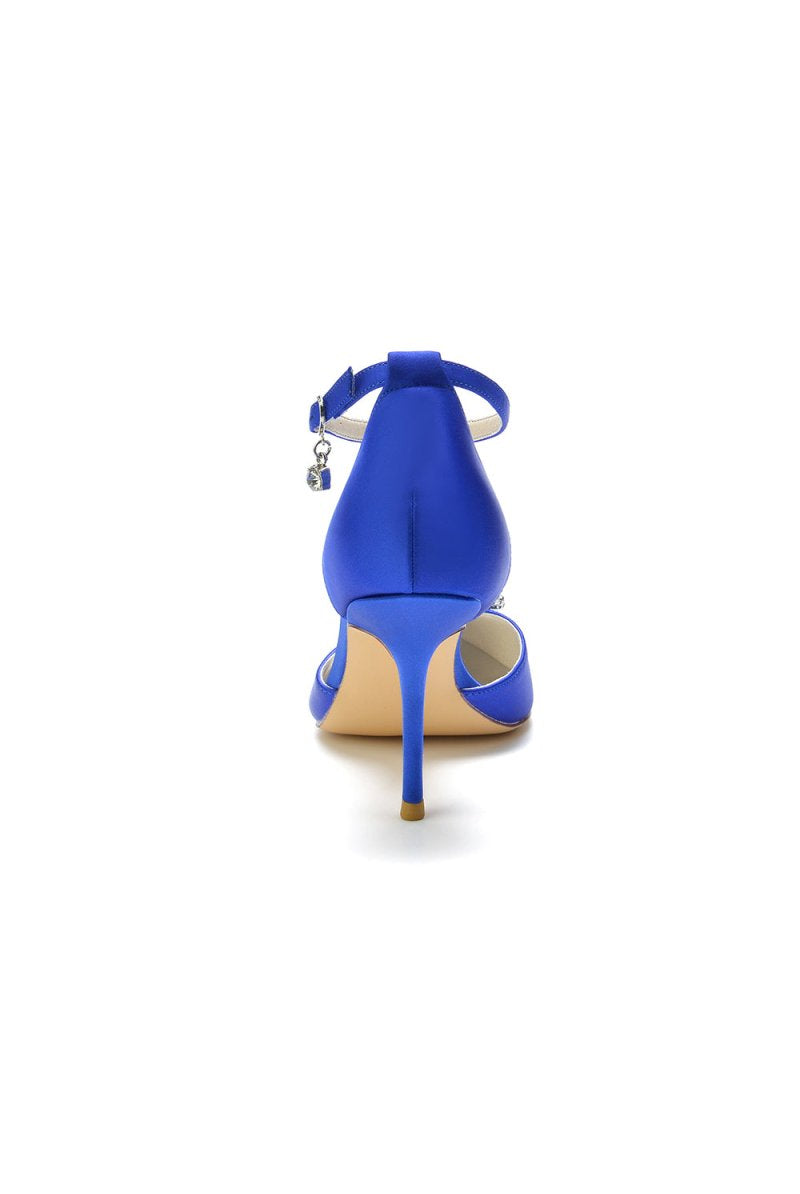 Pointed Toe Rhinestone Party Shoes - KissProm