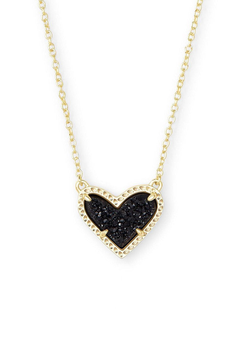 Heart Pendant Adjustable Clavicle Necklace - KissProm
