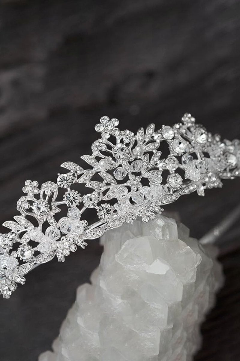 Champagne Wedding Tiara for Women - KissProm
