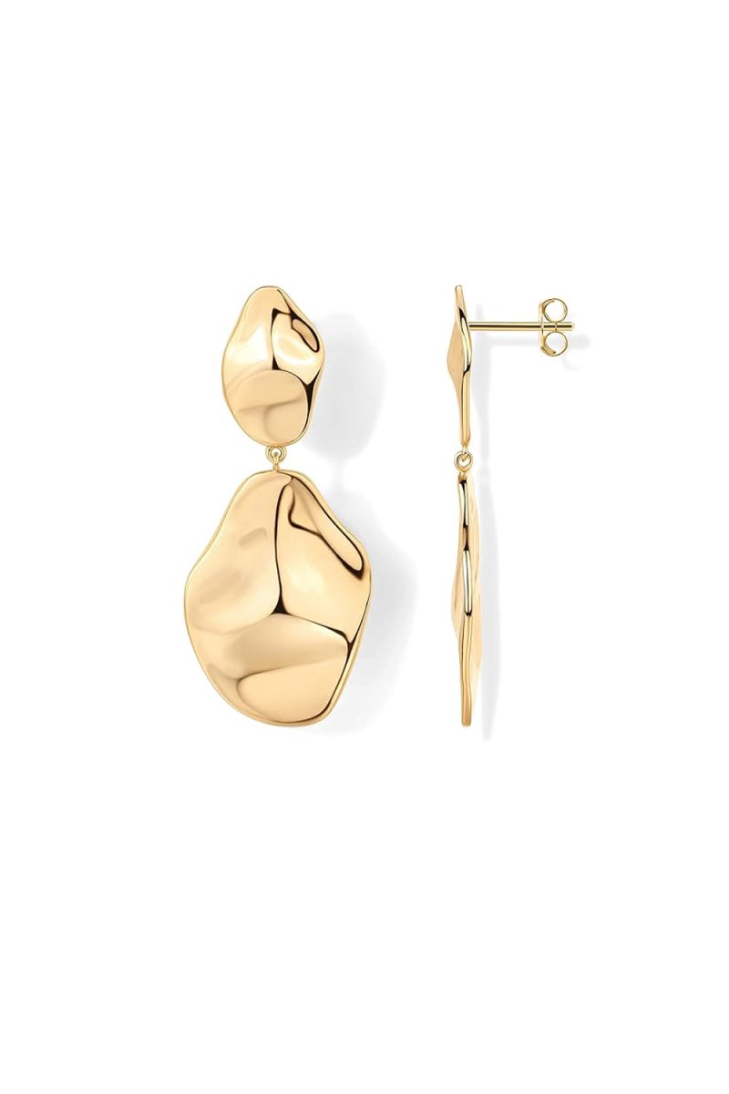 Teardrop Statement Dangle Earrings