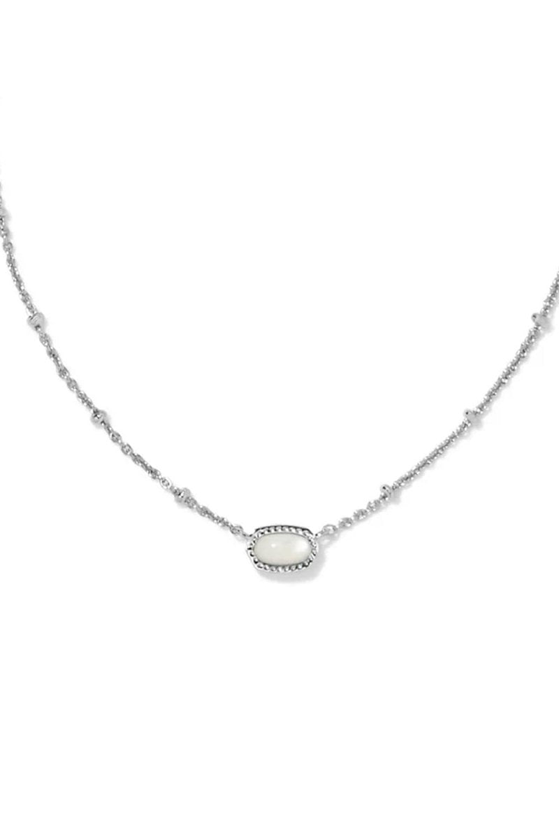 Natural Stone Crystal Pendant Necklace - KissProm