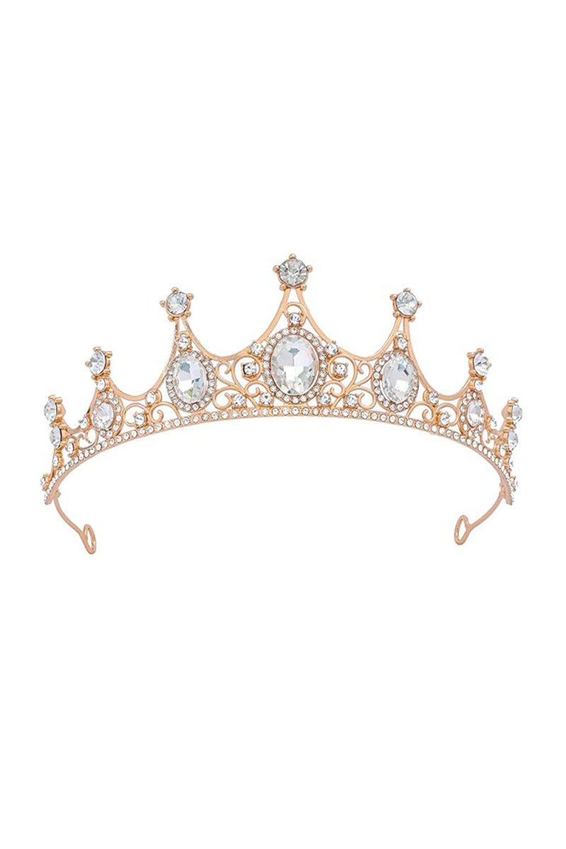 Crystal Tiaras Birthday Crown for Women - KissProm