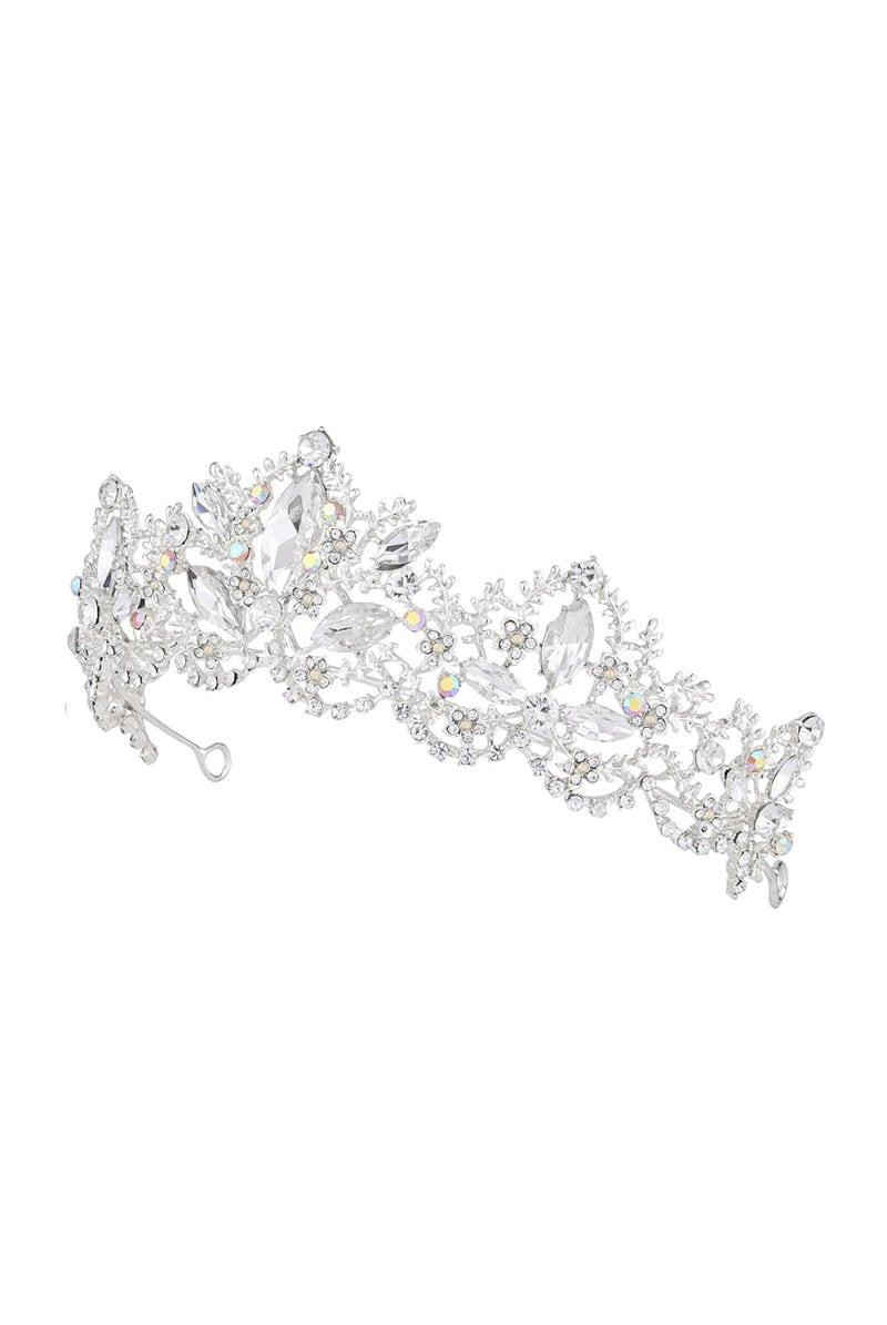 Crystal Baroque Vintage Rhinestone Tiara - KissProm
