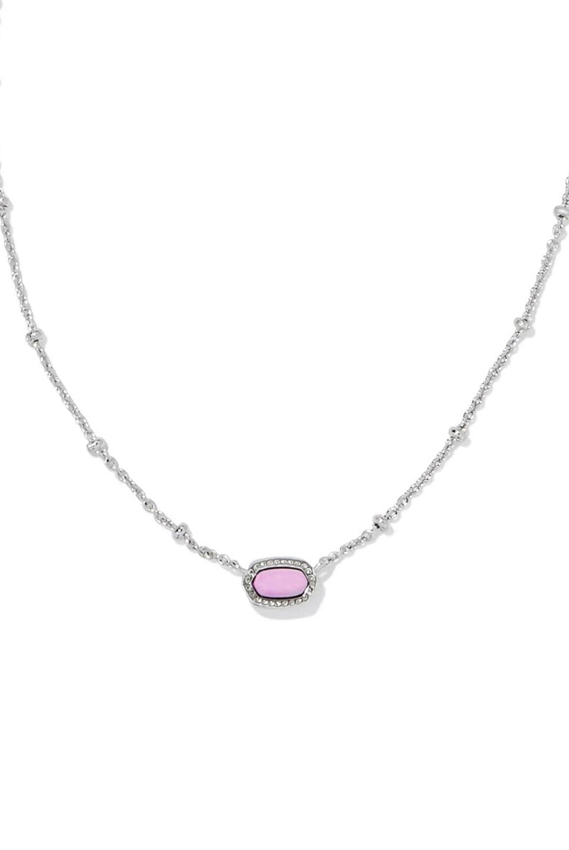 Natural Stone Crystal Pendant Necklace - KissProm