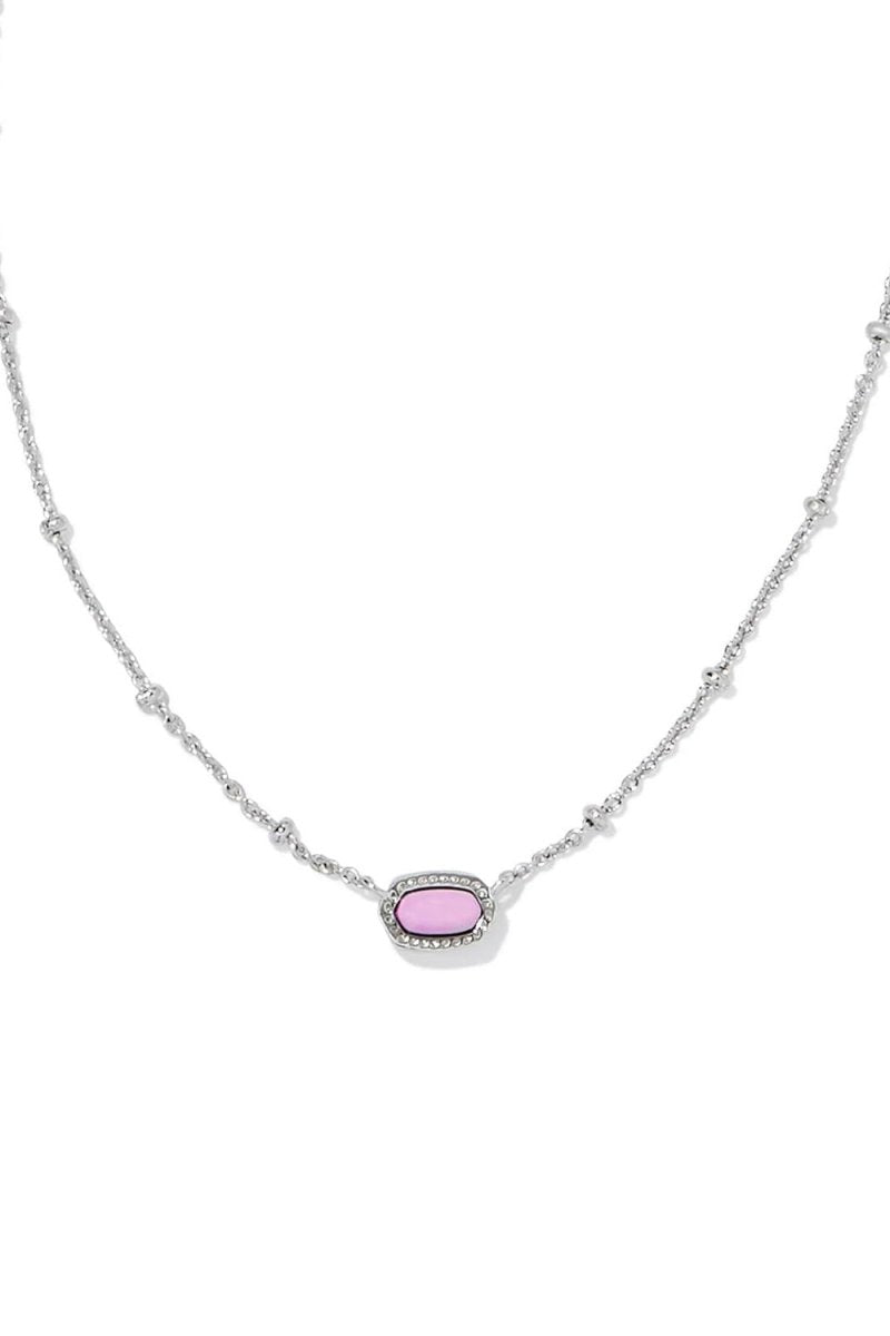 Natural Stone Crystal Pendant Necklace - KissProm