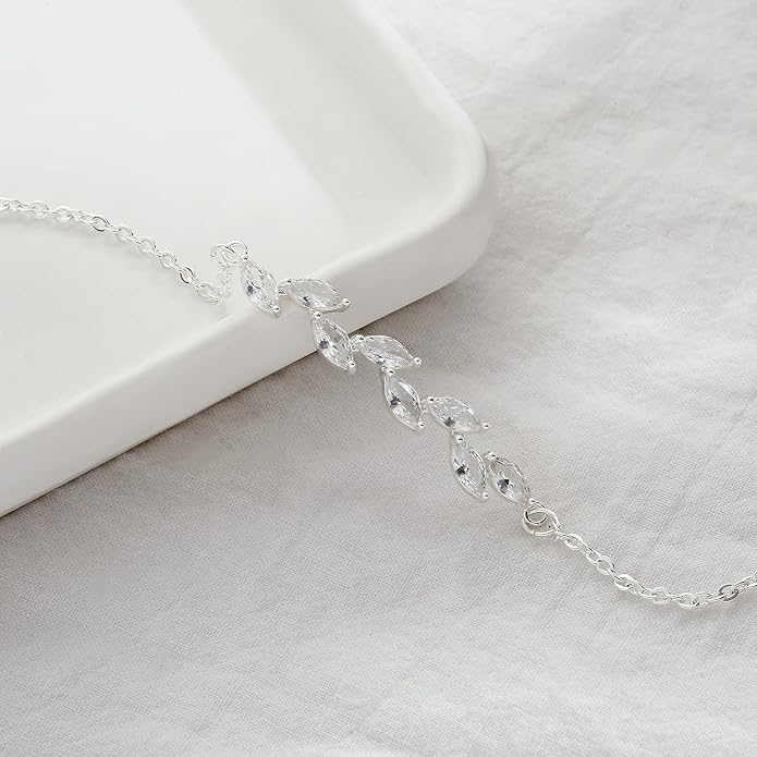 Rhinestone Pull Chain Tennis Bracelets