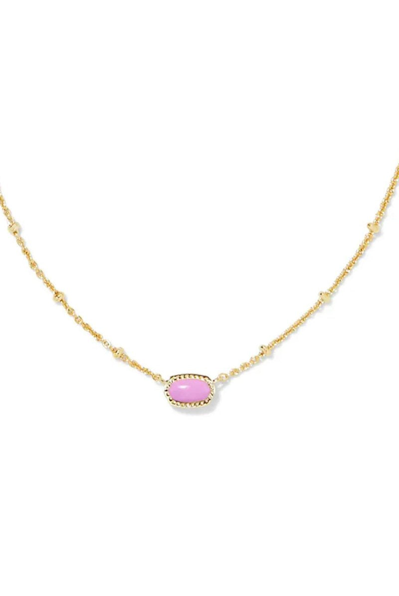 Natural Stone Crystal Pendant Necklace - KissProm