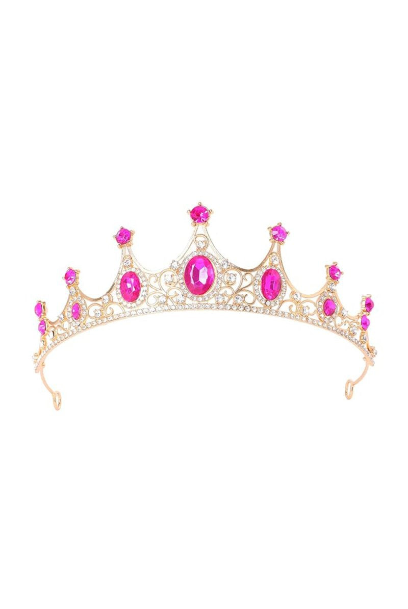 Crystal Tiaras Birthday Crown for Women - KissProm