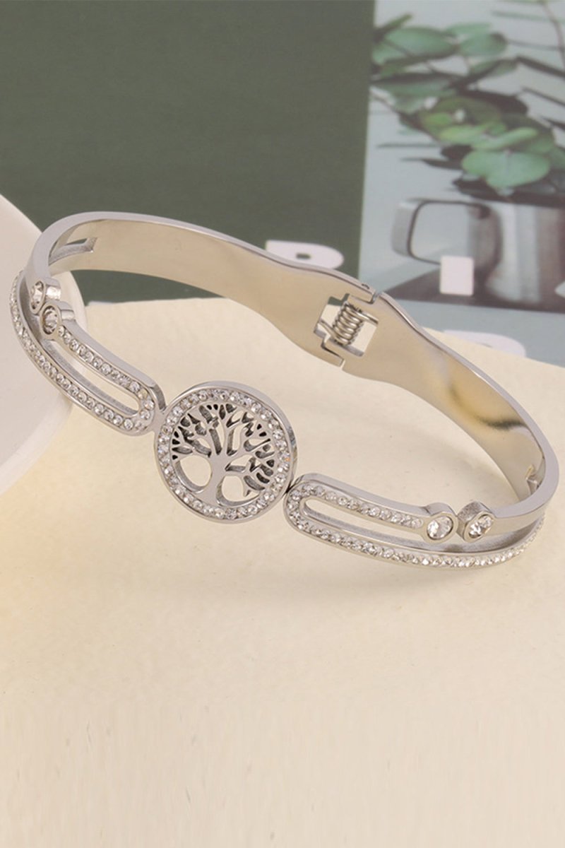 Fashion Stainless Steel Bracelet with Beading - KissProm