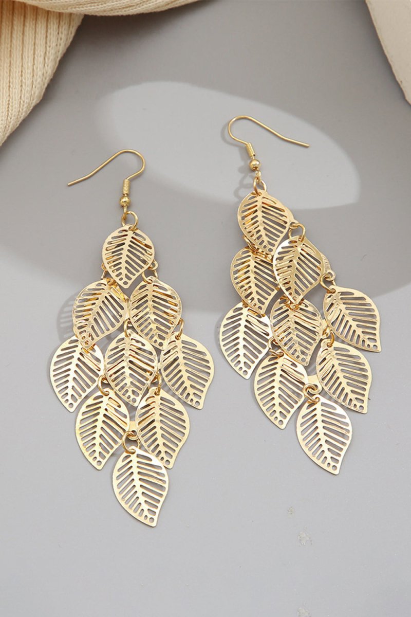 Aisansty Leaf Dangle Earrings
