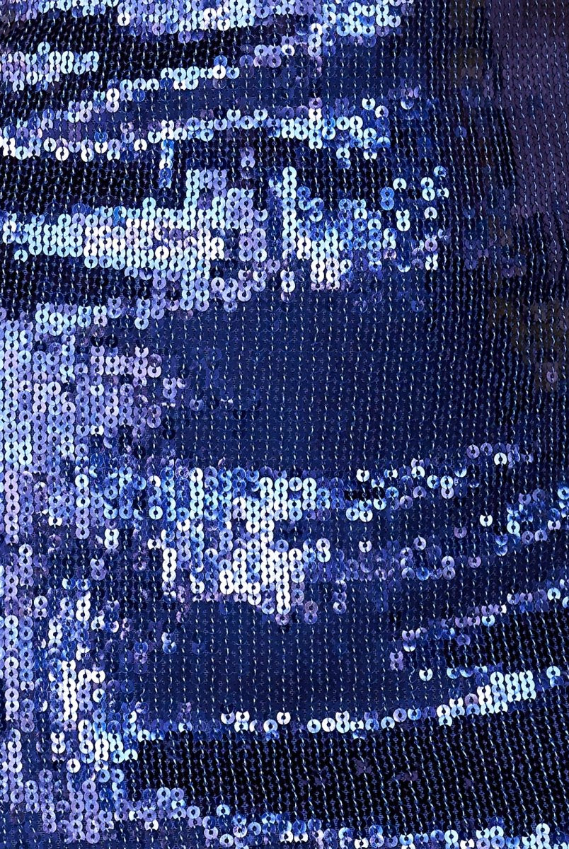 Anwyn | Royal Blue - Sheath V Neck Sequined Short Homecoming Dresses