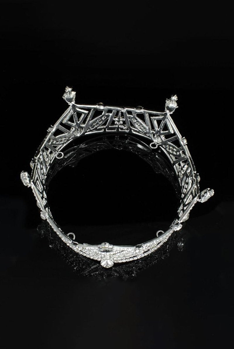 Austrian Rhinestone Crystal Hair Tiara - KissProm
