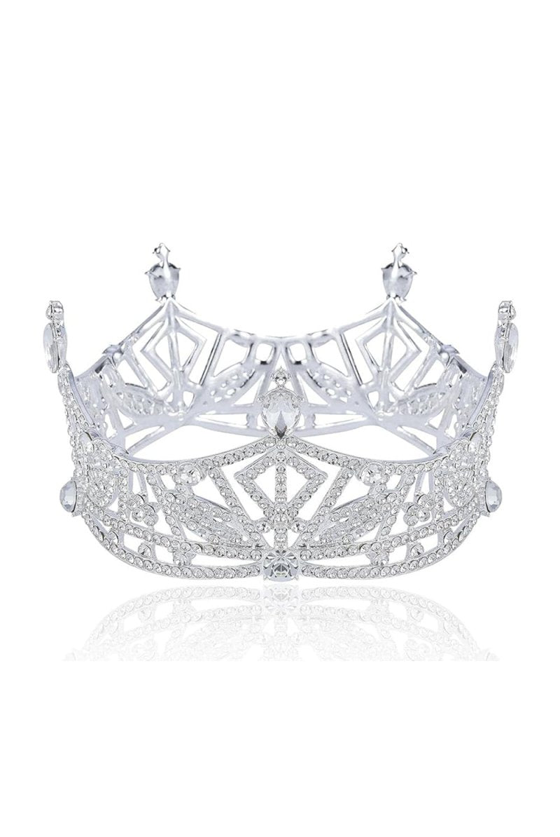 Austrian Rhinestone Crystal Hair Tiara - KissProm