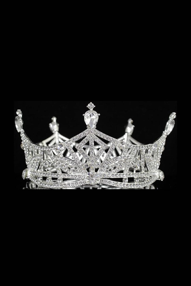 Austrian Rhinestone Crystal Hair Tiara - KissProm