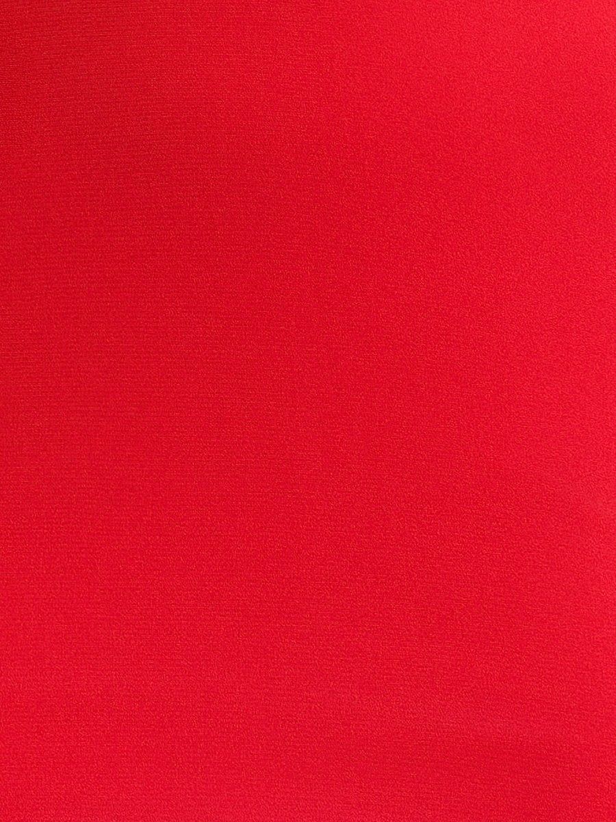 Beline | Red - Bodycon V Neck Satin Short Homecoming Dresses with Bow