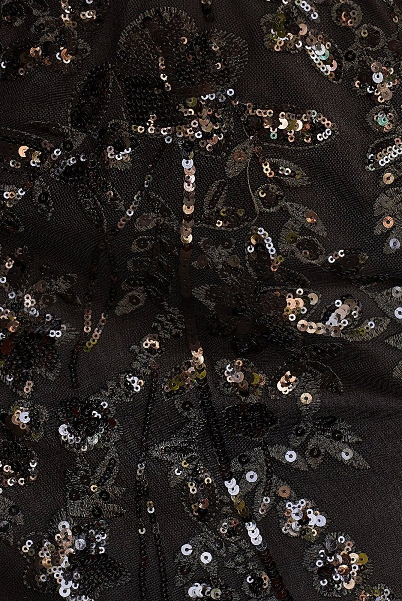 Carlene | Light Blue Sequin Lace Sweetheart Fitted Short Homecoming Dress