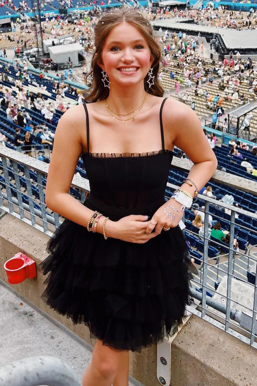 blue dress for baby girl Black Chiffon Homecoming Dress Spaghetti Straps Short Prom Dress US16 / As blue dress for baby girl Black Chiffon Homecoming Dress Spaghetti Straps Short Prom Dress US16 / As