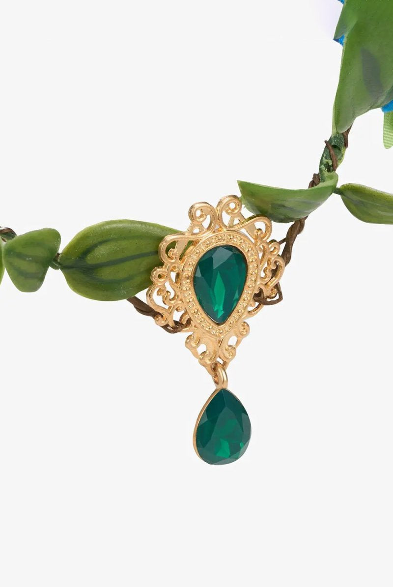 Blue Waft Flower Fairy Crown - KissProm