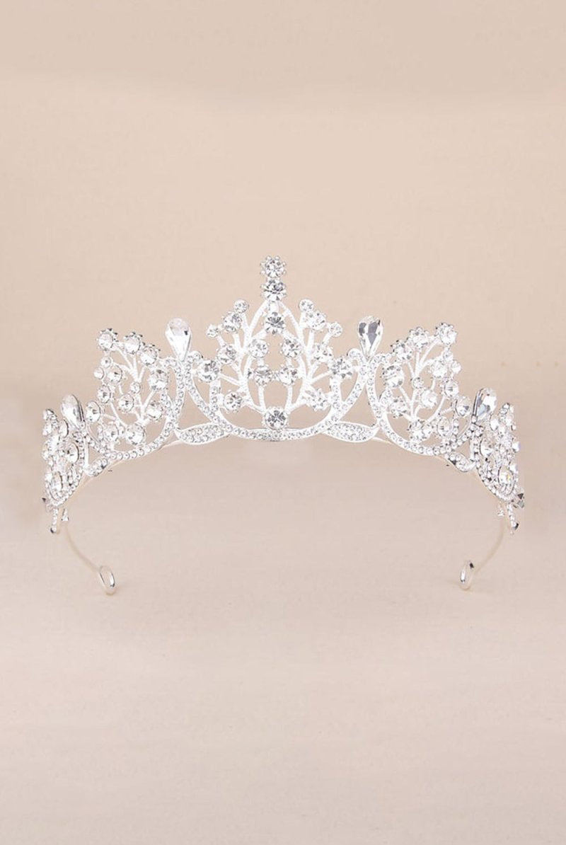 Bronze Princess Rhinestone Crowns for Women - KissProm