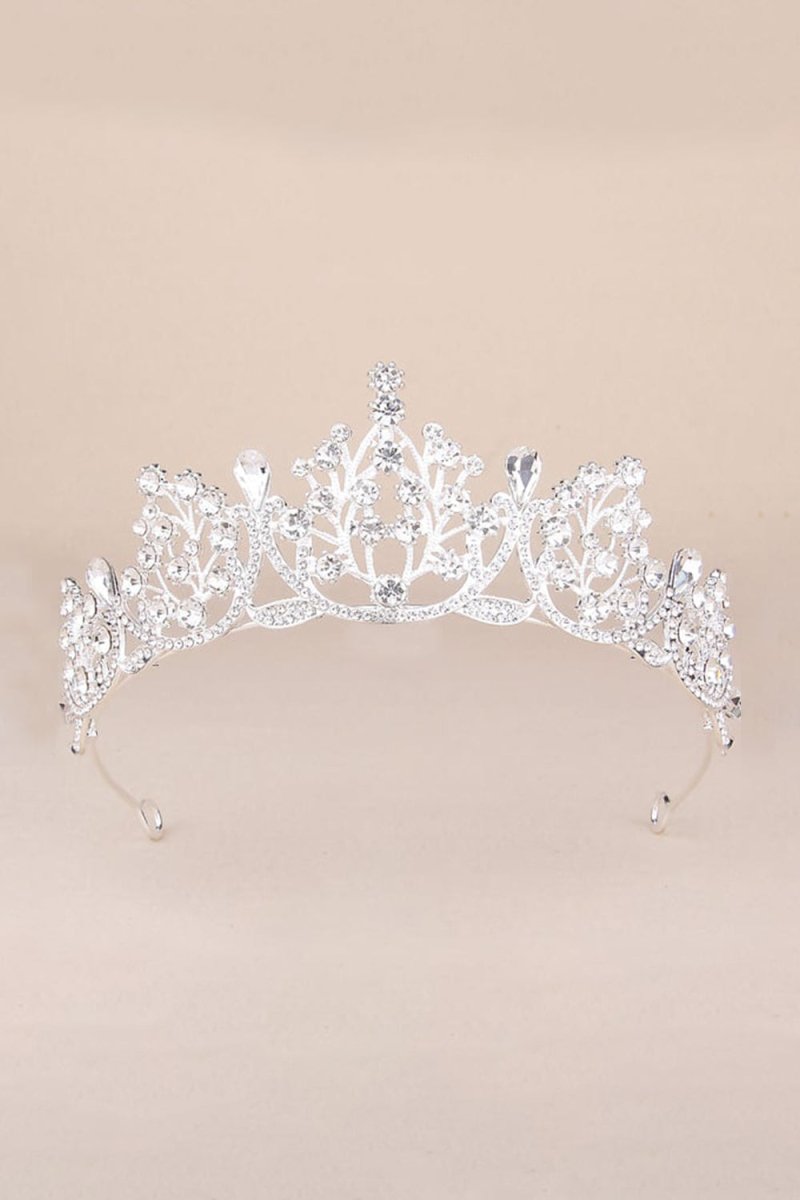 Bronze Princess Rhinestone Crowns for Women - KissProm