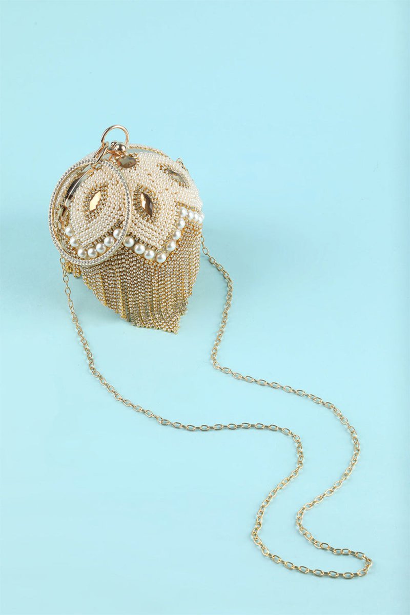 Champagne Handbag for Party - KissProm