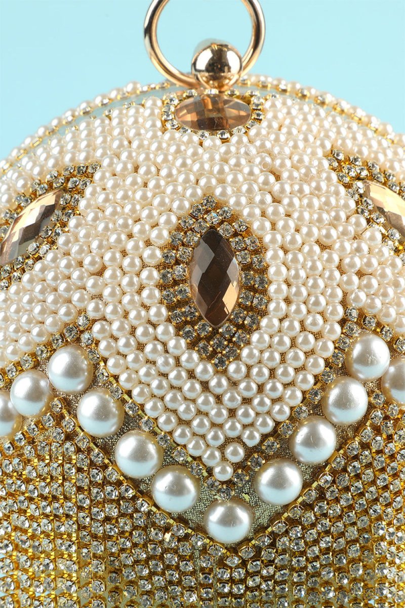 Champagne Handbag for Party - KissProm