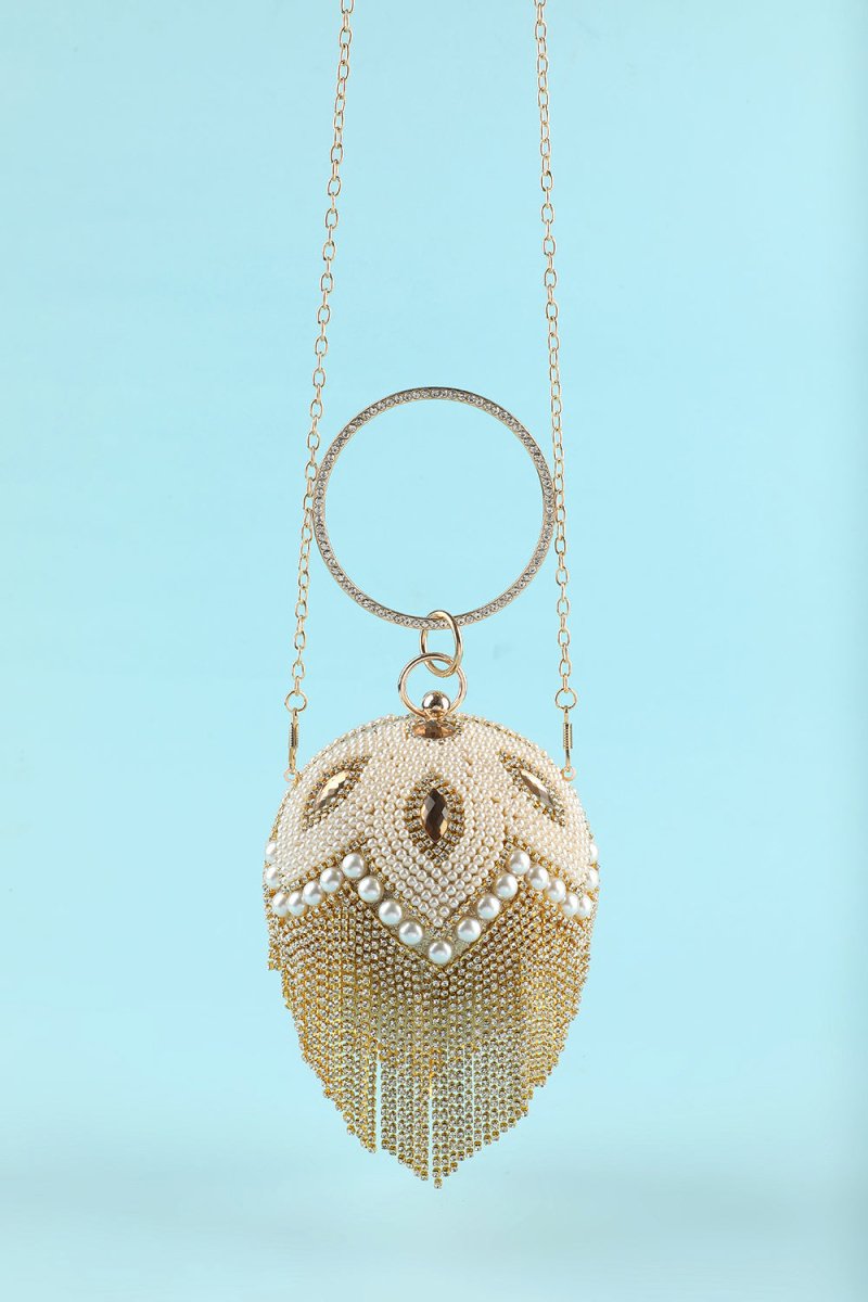 Champagne Handbag for Party - KissProm